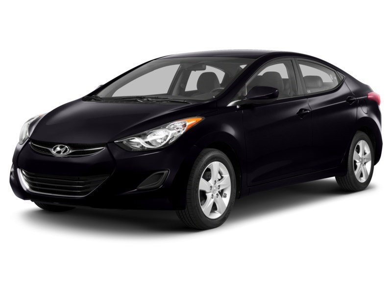 2013 Hyundai Elantra 4dr Sdn Auto GLS Midnight Black Mica  Shot 17