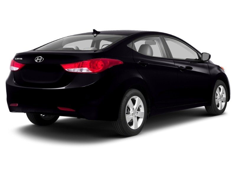 2013 Hyundai Elantra 4dr Sdn Auto GL Midnight Black Mica  Shot 20