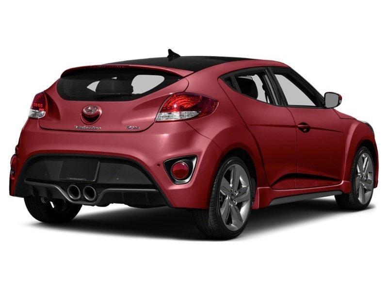2014 Hyundai Veloster 3dr Cpe Auto Turbo Boston Red Metallic  Shot 2