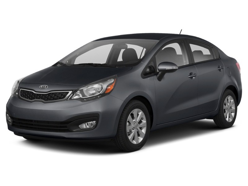 2013 Kia Rio 4dr Sdn Auto EX Graphite Pearl  Shot 16