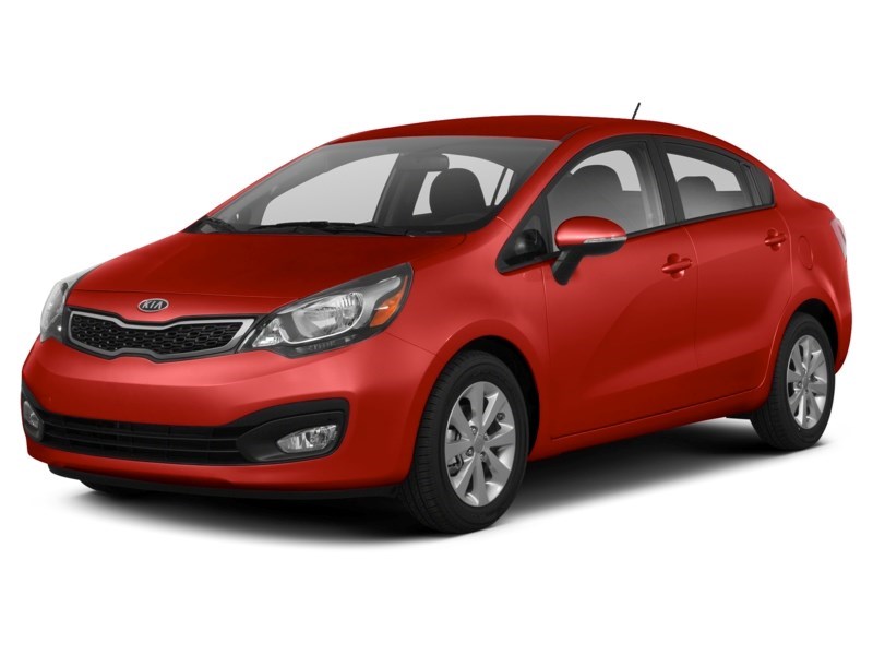 2013 Kia Rio 4dr Sdn Auto EX Signal Red Metallic  Shot 19