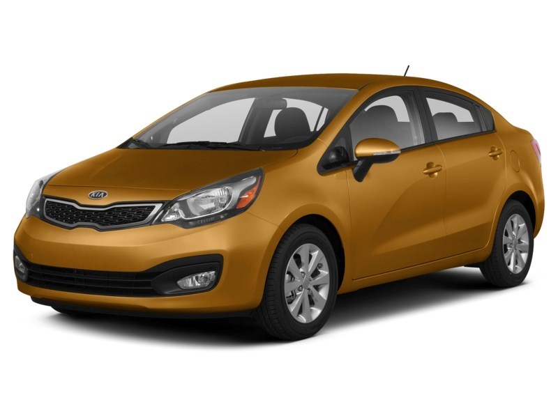 2013 Kia Rio 4dr Sdn Auto EX Caramel Yellow Pearl  Shot 37