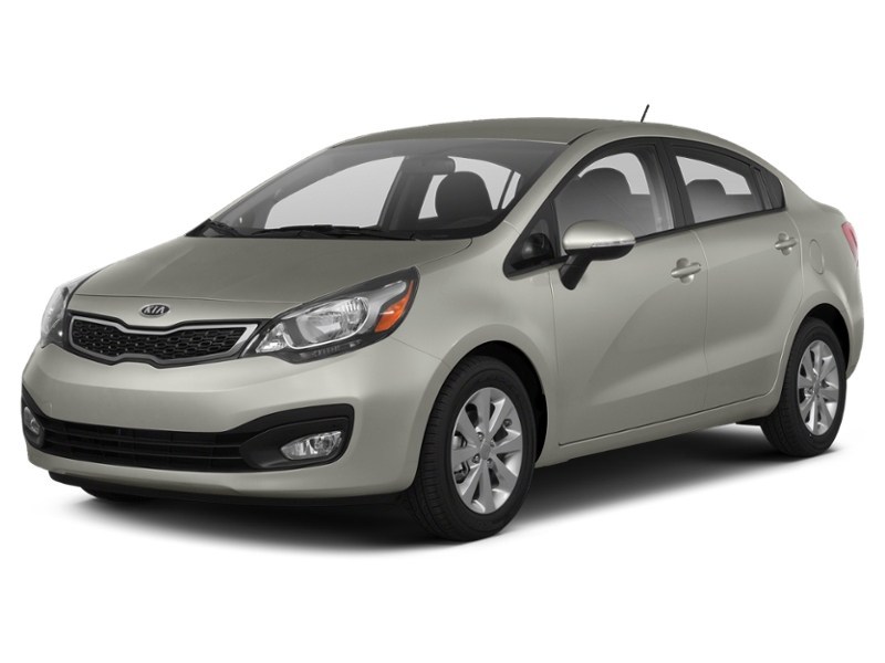 2013 Kia Rio 4dr Sdn Auto EX Silverstone Beige Pearl  Shot 52