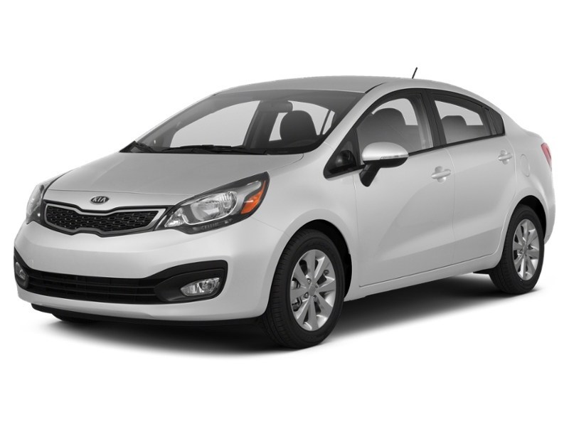 2013 Kia Rio 4dr Sdn Auto EX Clear White  Shot 55