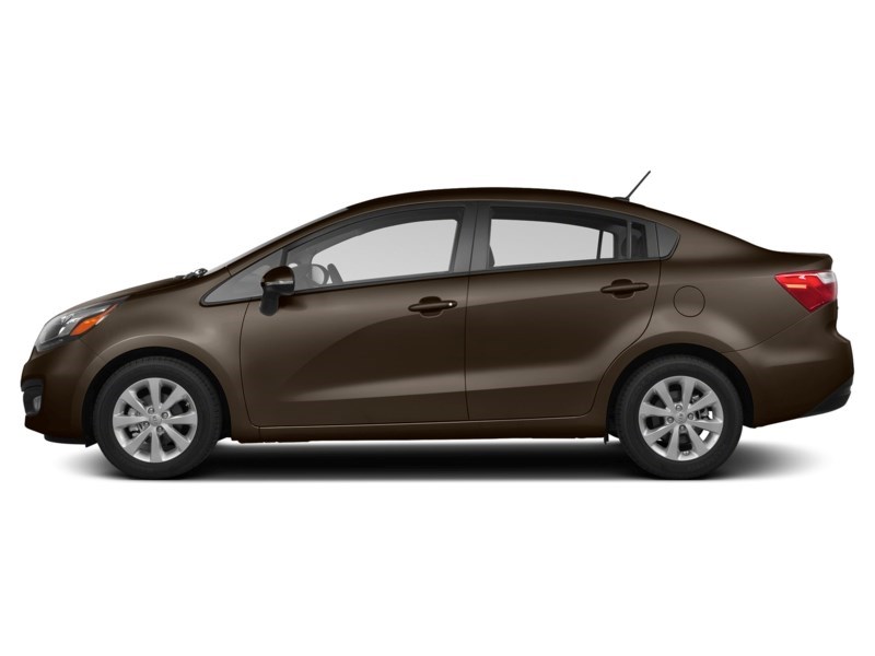 2013 Kia Rio 4dr Sdn Auto EX Chestnut Brown Pearl  Shot 35
