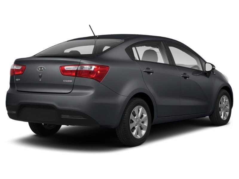2013 Kia Rio 4dr Sdn Auto EX Graphite Pearl  Shot 14