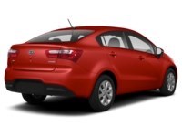 2013 Kia Rio 4dr Sdn Auto EX Signal Red Metallic  Shot 24