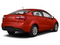 2013 Kia Rio 4dr Sdn Auto EX Signal Red Metallic  Shot 24