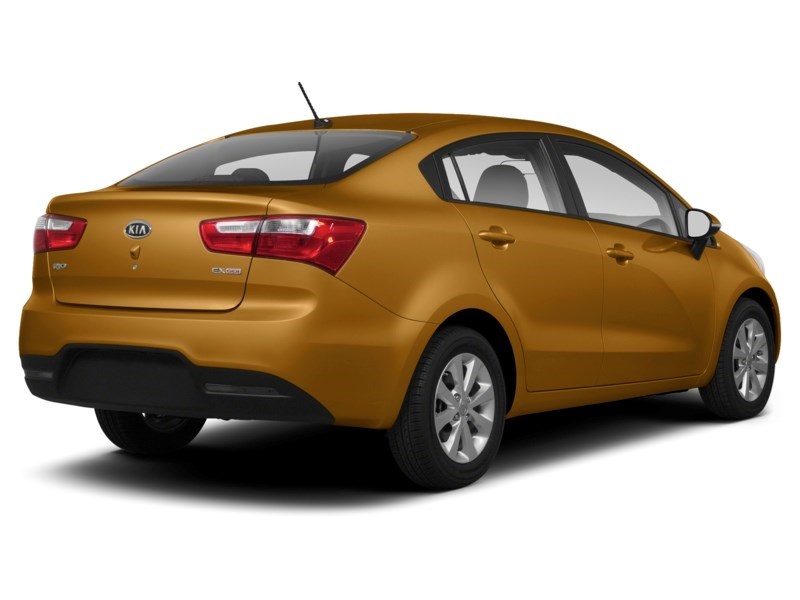 2013 Kia Rio 4dr Sdn Auto EX Caramel Yellow Pearl  Shot 42