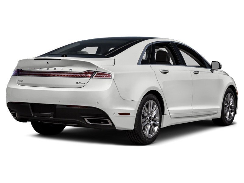 2015 Lincoln MKZ 4dr Sdn FWD White Platinum Metallic Tri-Coat  Shot 2