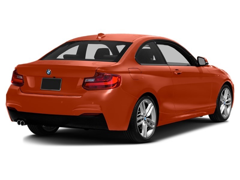 2015 BMW 228 2dr Cpe 228i RWD Valencia Orange Metallic  Shot 60