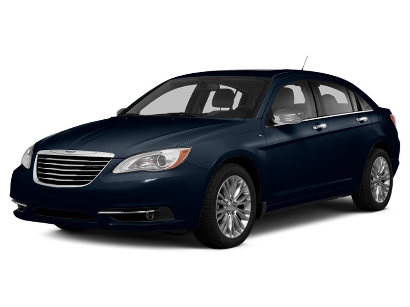 2014 Chrysler 200 4dr Sdn LX True Blue Pearlcoat  Shot 4