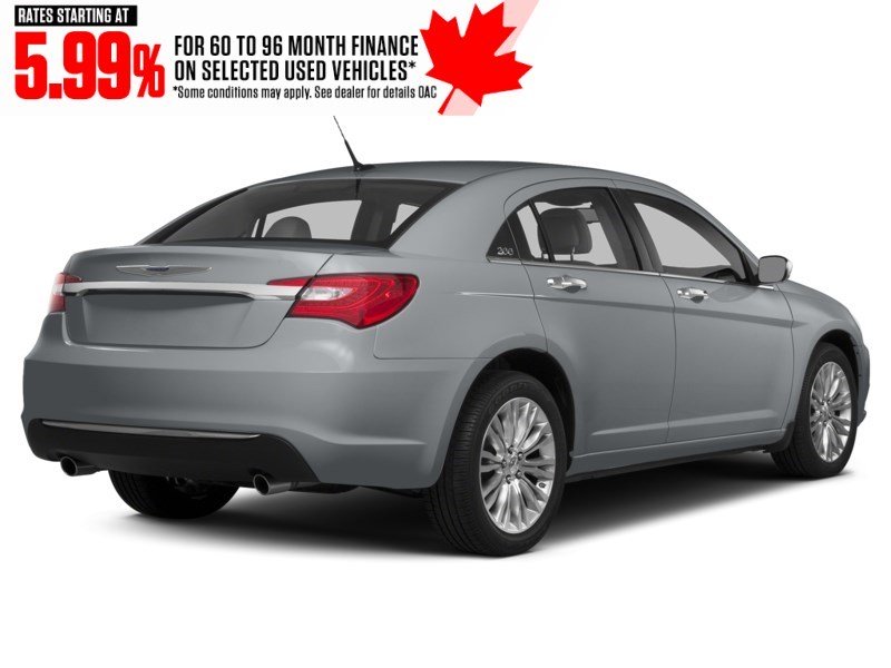 2014 Chrysler 200 4dr Sdn LX Billet Metallic Clearcoat  Shot 2