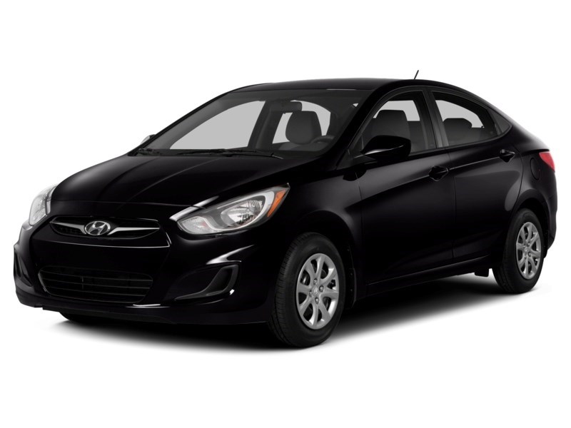 2014 Hyundai Accent 4dr Sdn Auto GL Ultra Black Pearl  Shot 4