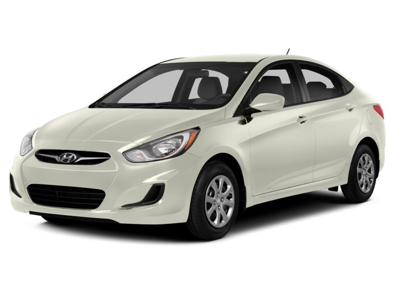 2014 Hyundai Accent 4dr Sdn Auto GL Century White  Shot 14