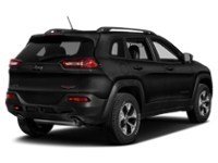 2017 Jeep Cherokee 4WD 4dr Trailhawk Diamond Black Crystal Pearl  Shot 2