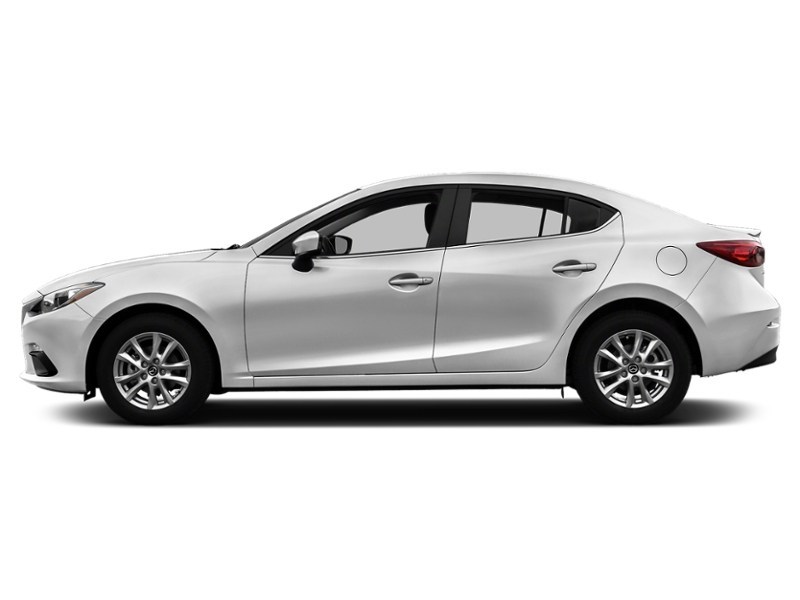 2015 Mazda Mazda3 4dr Sdn Auto GX Snowflake White Pearl  Shot 9