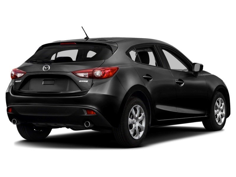2015 Mazda Mazda3 Sport 4dr HB Sport Auto GS Jet Black Mica  Shot 2