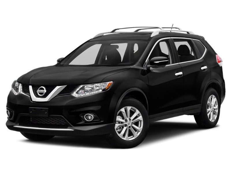 2014 Nissan Rogue AWD 4dr SL Super Black  Shot 1