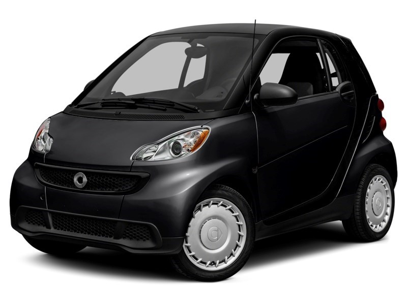2015 smart fortwo 2dr Cpe Pure Deep Black  Shot 4