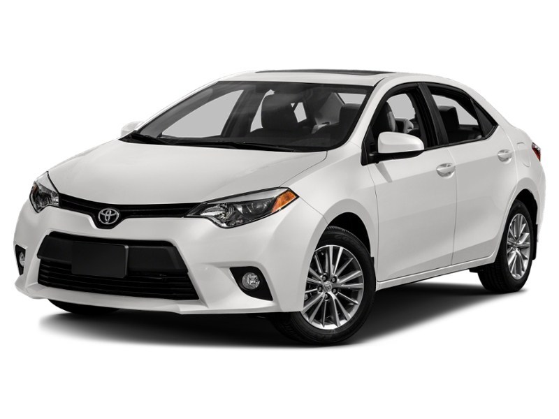 2014 Toyota Corolla 4dr Sdn CVT LE Alpine White  Shot 10
