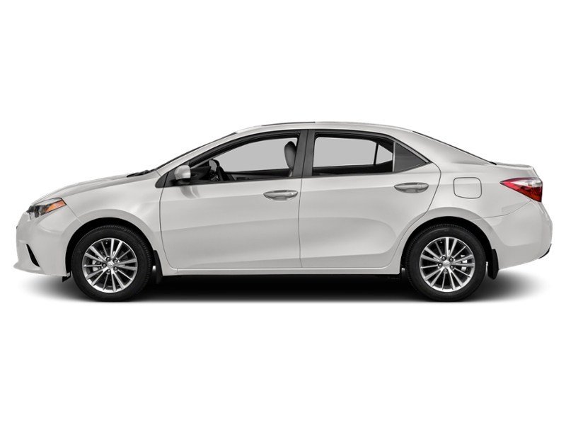 2014 Toyota Corolla 4dr Sdn CVT LE Alpine White  Shot 9