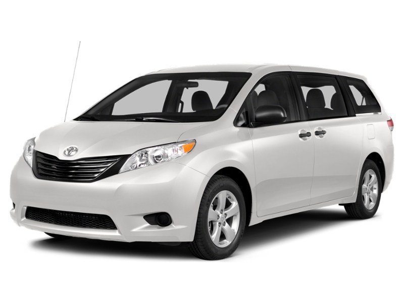 2014 Toyota Sienna 5dr LE 8-Pass FWD Alpine White  Shot 4