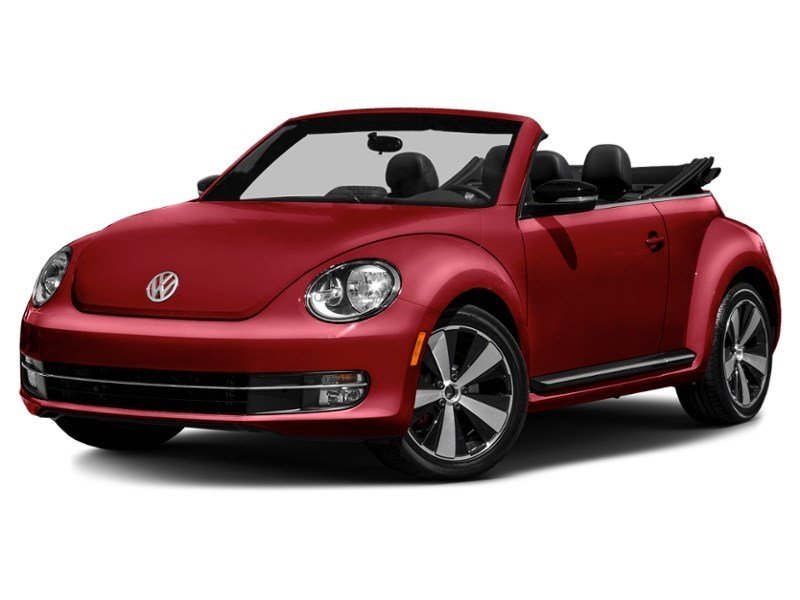 2015 Volkswagen The Beetle 2dr Conv 1.8 TSI Auto Comfortline Tornado Red w/Black Roof  Shot 4