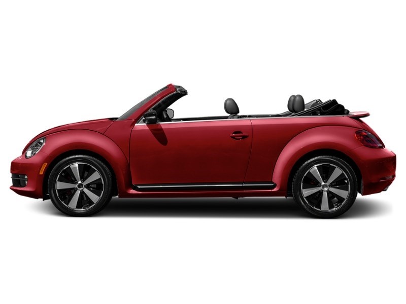 2015 Volkswagen The Beetle 2dr Conv 1.8 TSI Auto Comfortline Tornado Red w/Black Roof  Shot 3