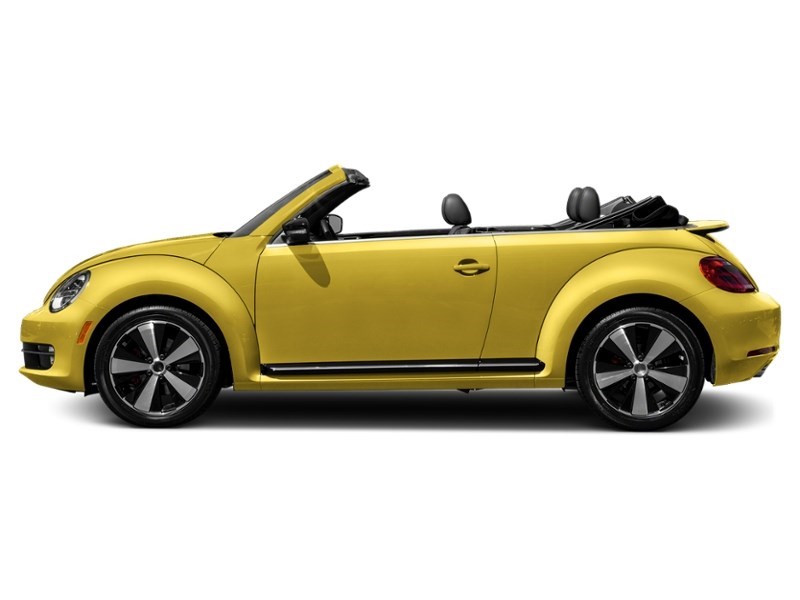 2015 Volkswagen The Beetle 2dr Conv 1.8 TSI Auto Comfortline Saturn Yellow w/Black Roof  Shot 53