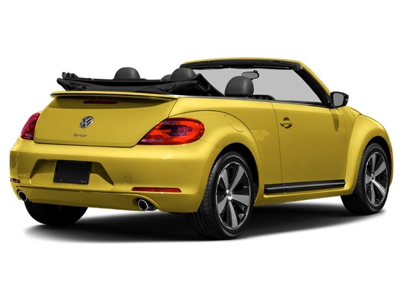 2015 Volkswagen The Beetle 2dr Conv 1.8 TSI Auto Comfortline Saturn Yellow w/Black Roof  Shot 50