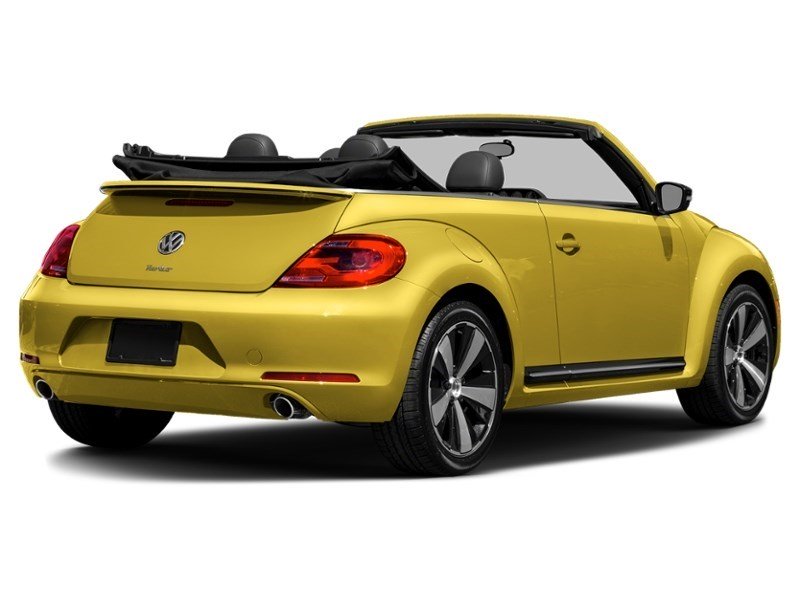 2015 Volkswagen The Beetle 2dr Conv 1.8 TSI Auto Comfortline Saturn Yellow w/Black Roof  Shot 54