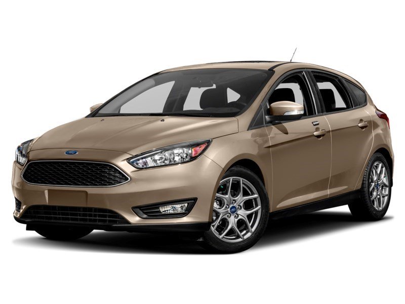 2018 Ford Focus SEL Hatch White Gold  Shot 7