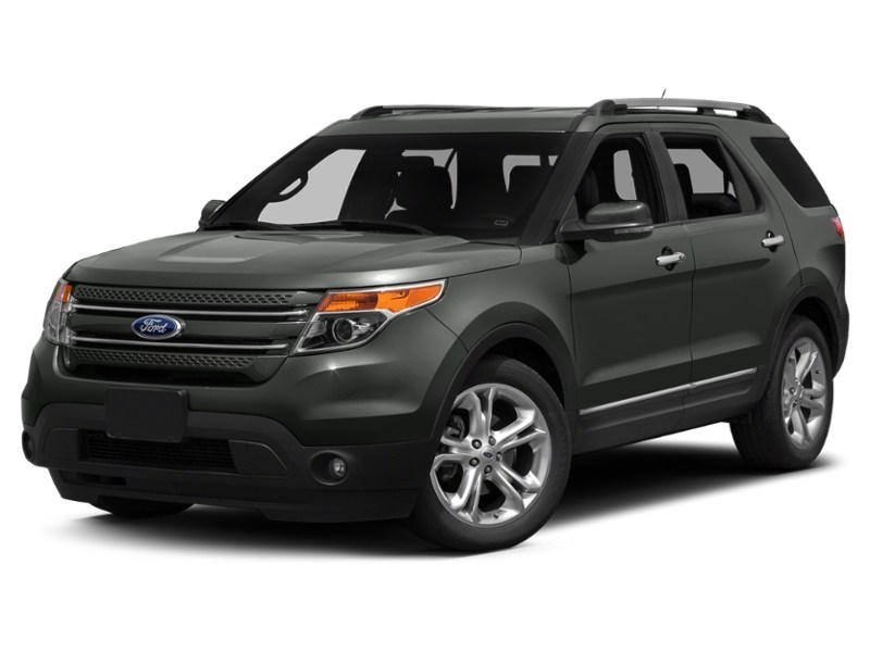 2015 Ford Explorer 4WD 4dr Limited Magnetic Metallic  Shot 4
