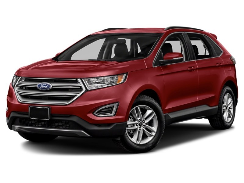 2017 Ford Edge 4dr Titanium AWD Ruby Red Metallic Tinted Clearcoat  Shot 46
