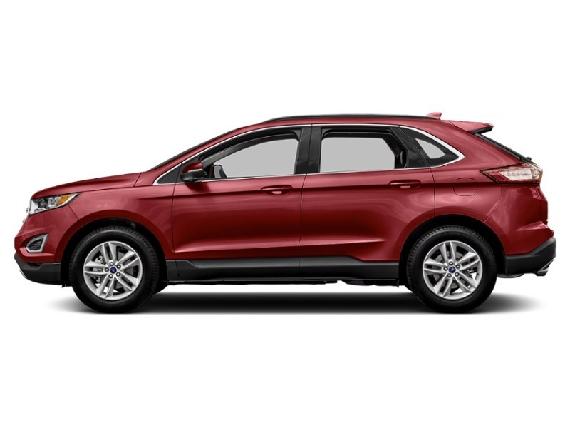 2017 Ford Edge 4dr Titanium AWD Ruby Red Metallic Tinted Clearcoat  Shot 45