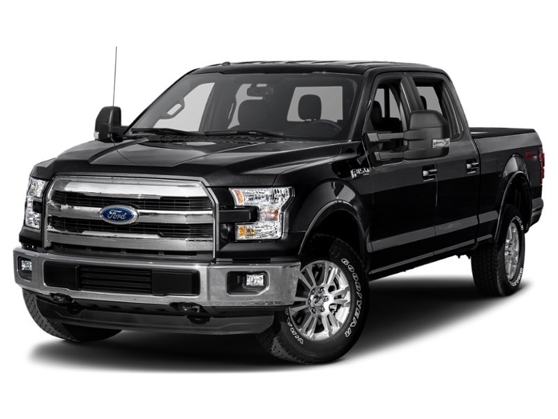 2016 Ford F-150 4WD SuperCrew 145" Lariat Shadow Black  Shot 4