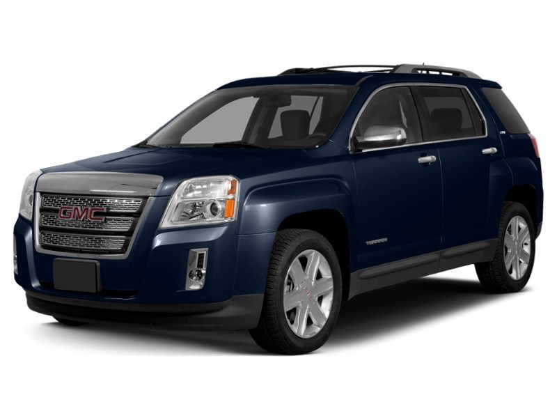 2015 GMC Terrain FWD 4dr SLE w/SLE-2 Dark Sapphire Blue Metallic  Shot 1