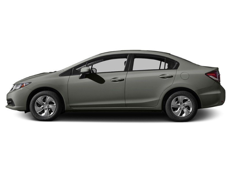 2015 Honda Civic 4dr Auto LX Alabaster Silver Metallic  Shot 3