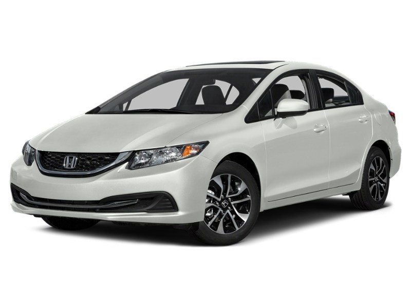 2015 Honda Civic 4dr Auto EX Taffeta White  Shot 16