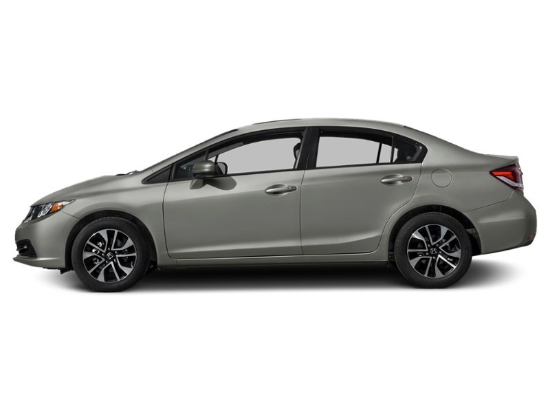 2015 Honda Civic 4dr Auto EX Alabaster Silver Metallic  Shot 3