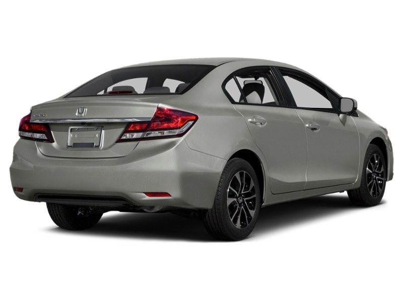 2015 Honda Civic 4dr Auto EX Alabaster Silver Metallic  Shot 2