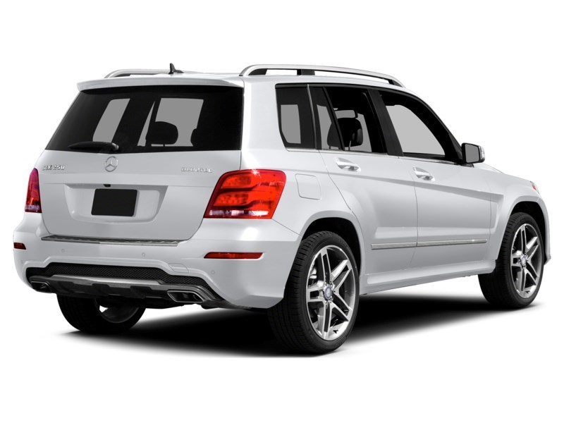 2015 Mercedes-Benz GLK-Class 4MATIC 4dr GLK 250 BlueTec Polar White  Shot 2