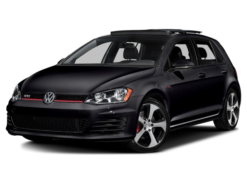 2017 Volkswagen Golf GTI Autobahn | 6-Speed | Ultra Low KM's Deep Black Pearl  Shot 1