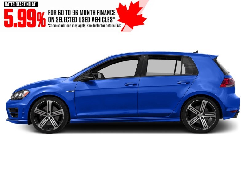 2017 Volkswagen Golf R 5dr HB Man Lapiz Blue Metallic  Shot 3