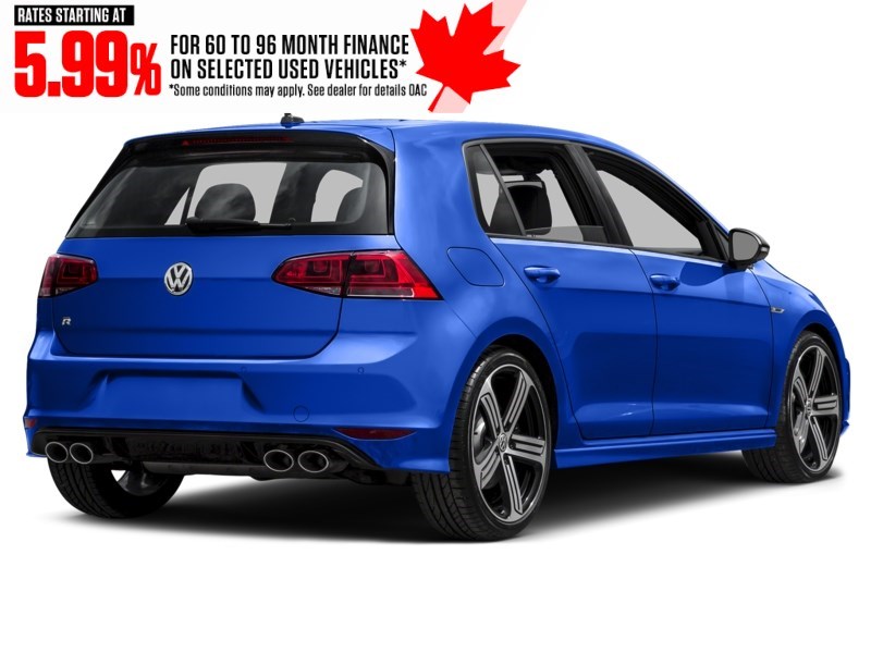 2017 Volkswagen Golf R 5dr HB Man Lapiz Blue Metallic  Shot 2