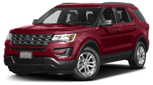 2017 Ford Explorer Ruby Red Metallic Tinted Clearcoat [Red]