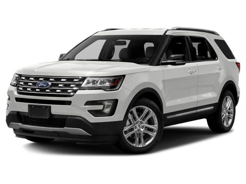 2017 Ford Explorer 4WD 4dr XLT Oxford White  Shot 7