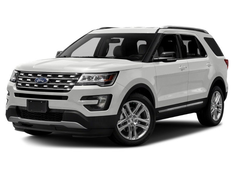 2017 Ford Explorer 4WD 4dr XLT Oxford White  Shot 7