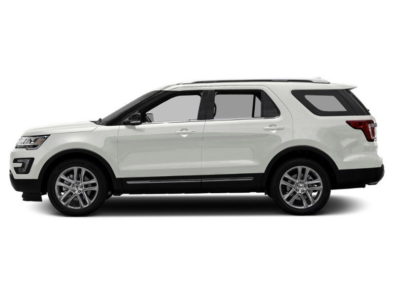 2017 Ford Explorer 4WD 4dr XLT White Platinum Metallic Tri-Coat  Shot 3